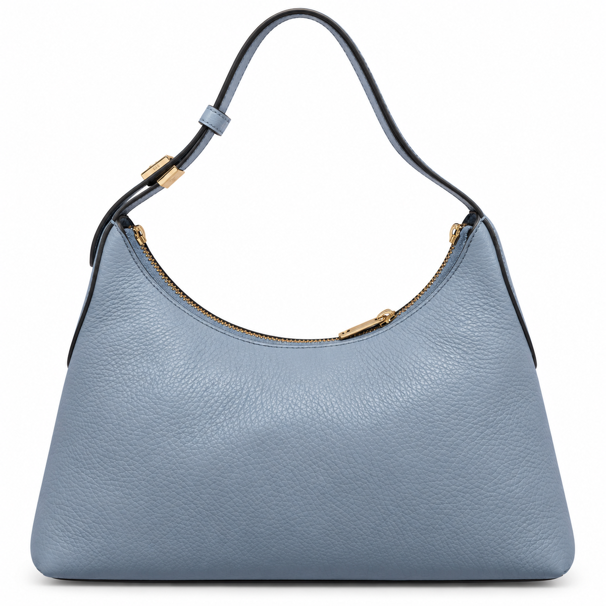 Furla Shoulder Bag Light Blue Leather Danae