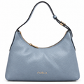 Shoulder Bag Light Blue Leather Danae