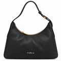 Shoulder Bag Black Leather Danae