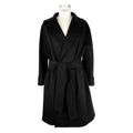 Coat Black 100% Virgin Wool